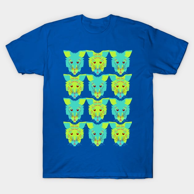 Litter of Kittens, Greens T-Shirt by AnimalMagic